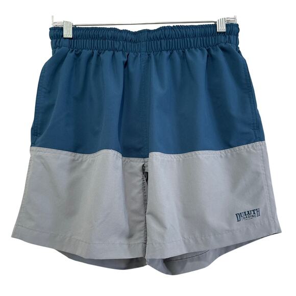 Duluth Swim Trunks Mens Size M Pier Genius UPF 50 Sun Protection Drawstring Pool - Picture 1 of 10